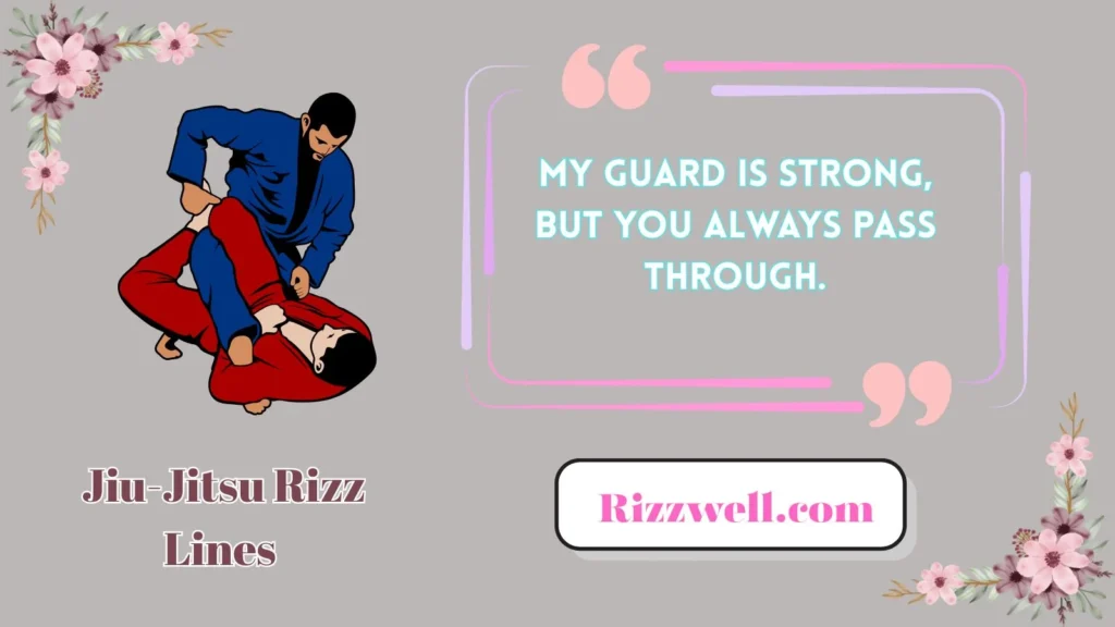Jiu-Jitsu Rizz Lines 