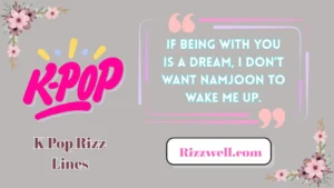 k pop rizz lines