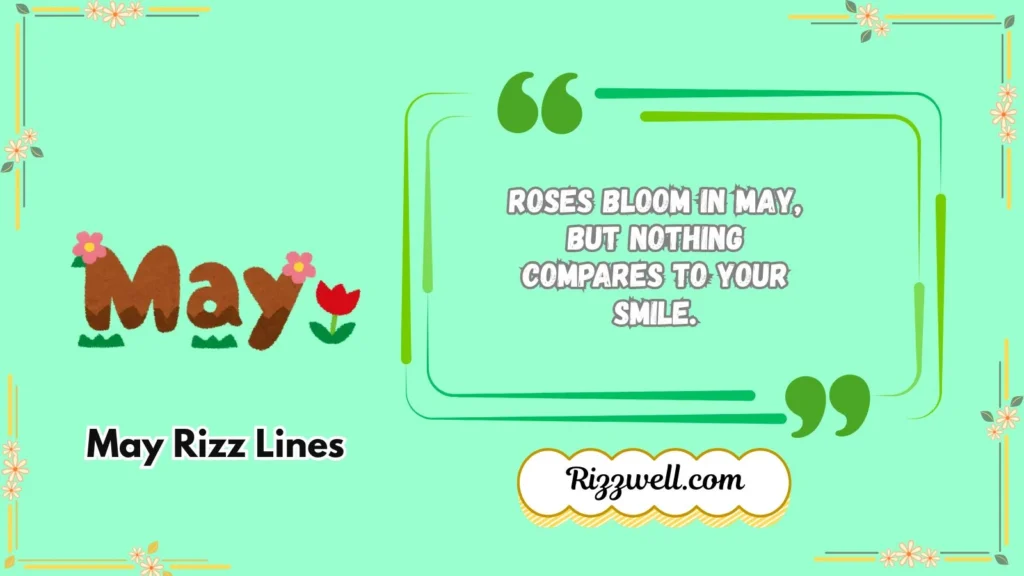 may rizz lines