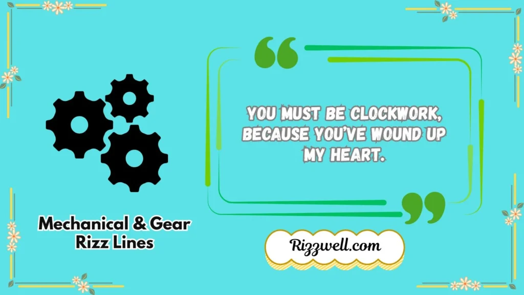Mechanical & Gear Rizz Lines