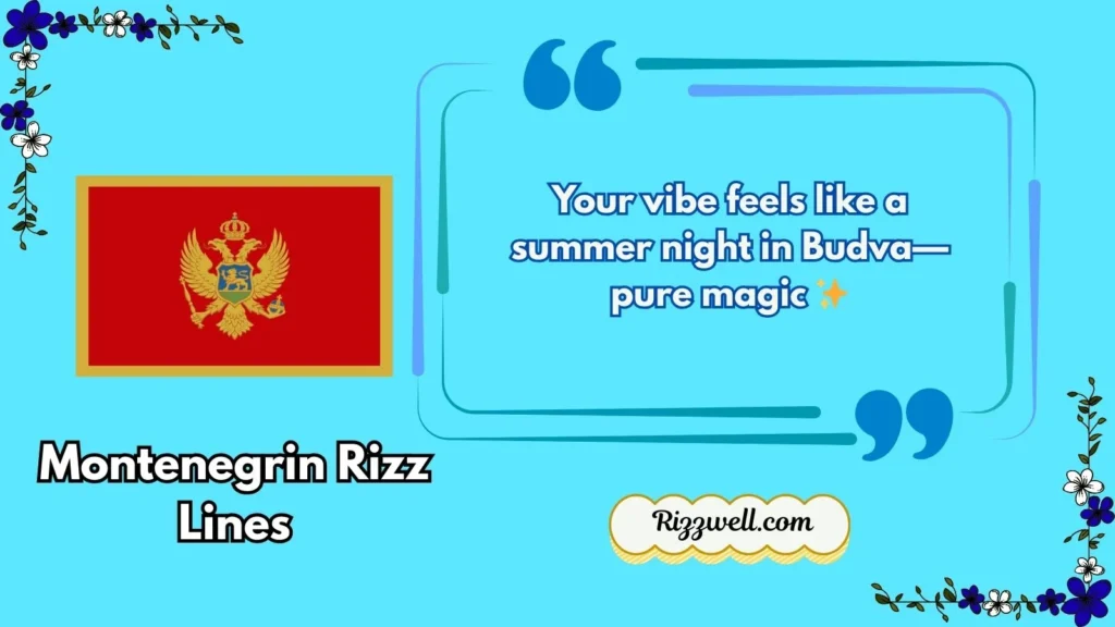 montenegrin rizz lines