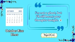october rizz lines