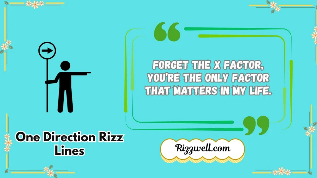 one direction rizz lines