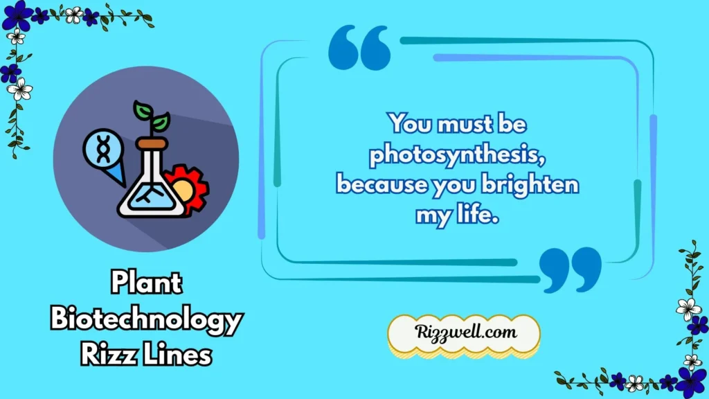 Plant Biotechnology Rizz Lines