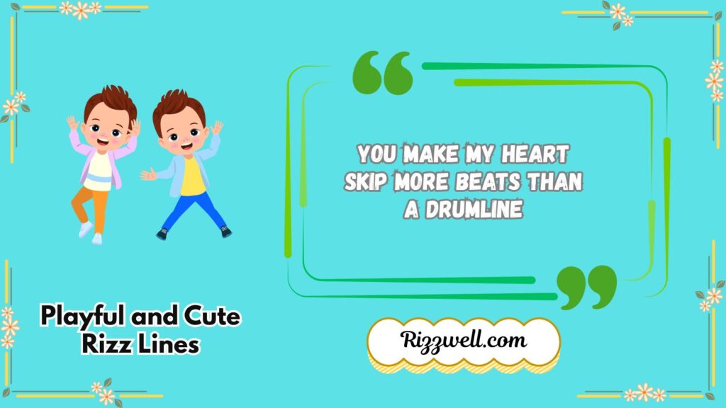 Playful and Cute Rizz Lines