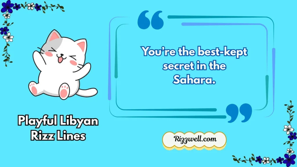 Playful Libyan Rizz Lines