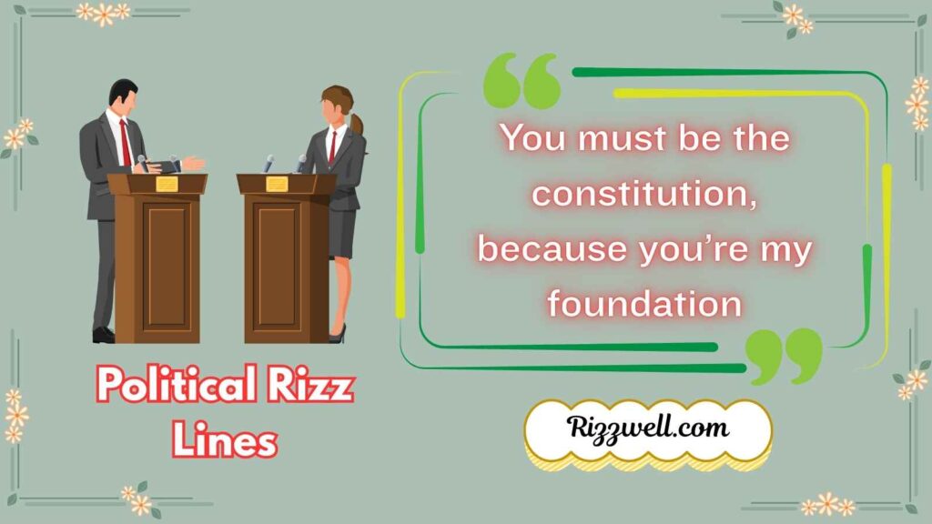 Political Rizz Lines
