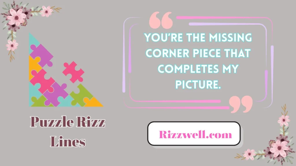 puzzle rizz lines
