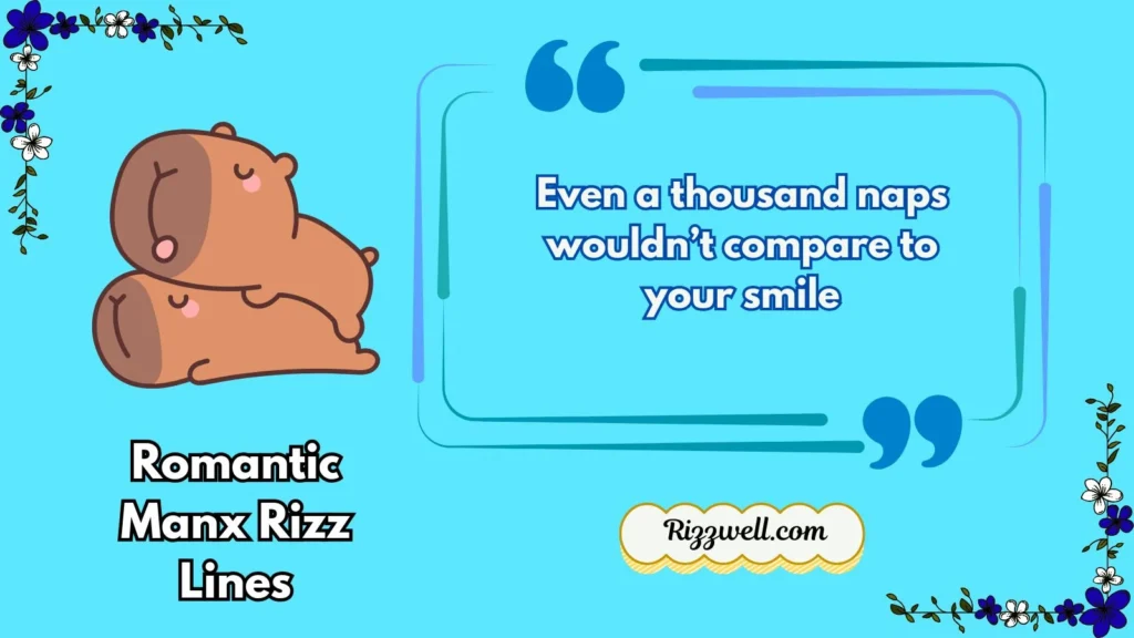 Romantic Manx Rizz Lines