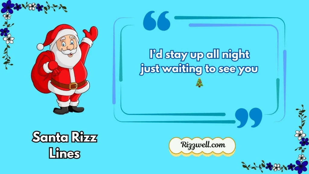 santa rizz lines