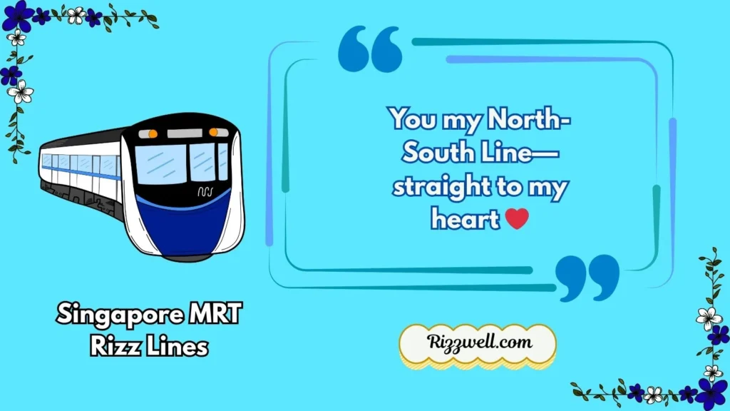 Singapore MRT Rizz Lines