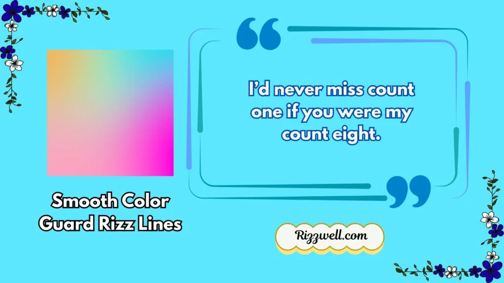 Smooth Color Guard Rizz Lines