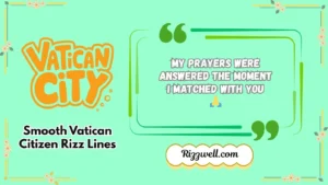 smooth vatican citizen rizz lines