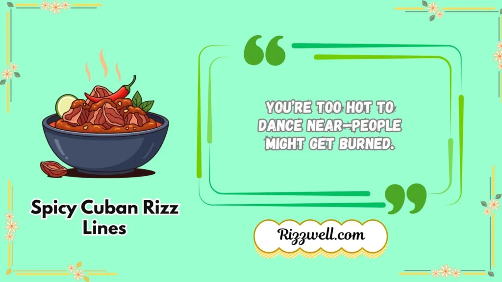 Spicy Cuban Rizz Lines