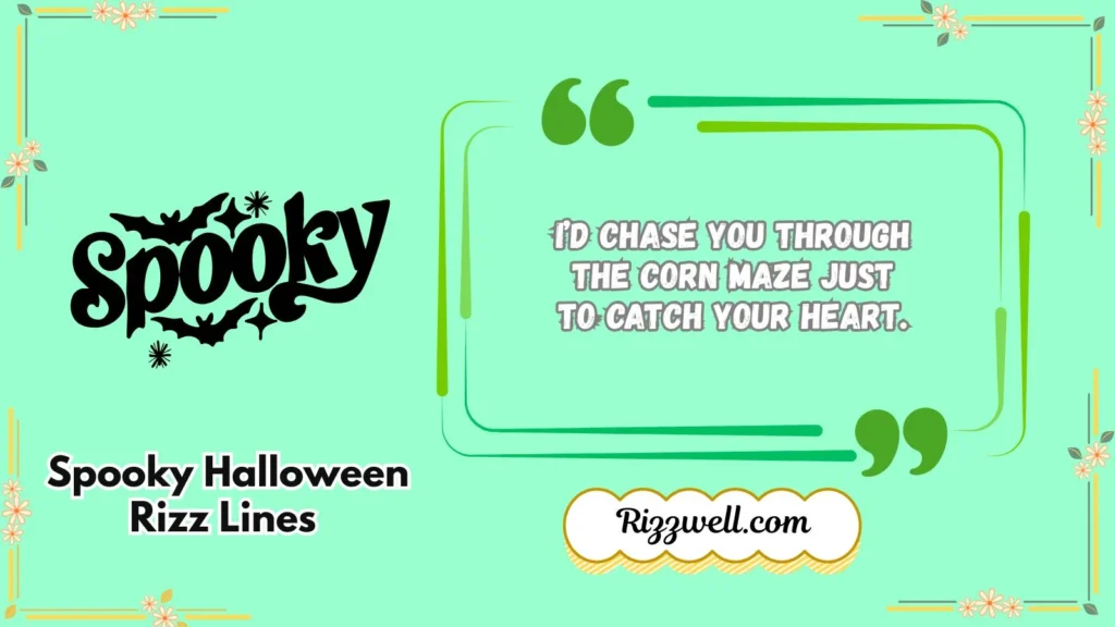 Spooky Halloween Rizz Lines 