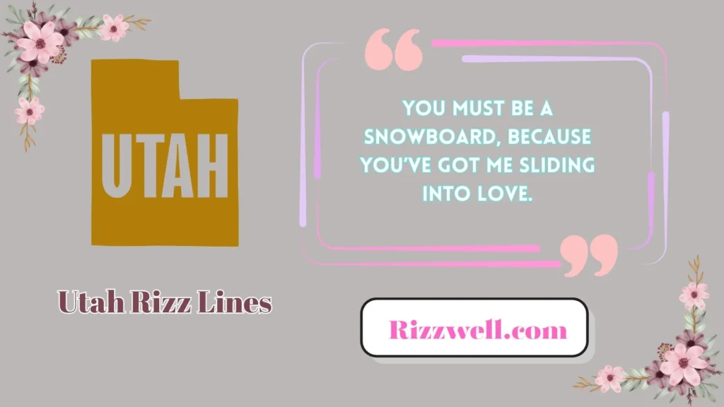 utah rizz lines