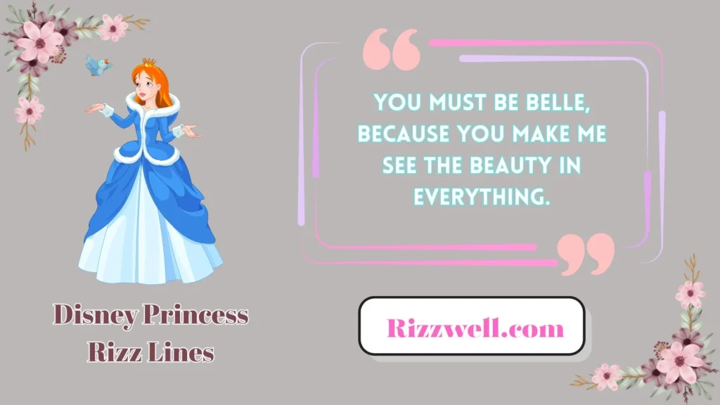 Disney Princess Rizz Lines