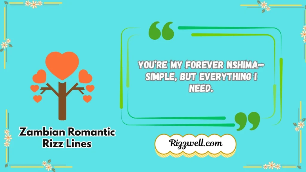 Zambian Romantic Rizz Lines